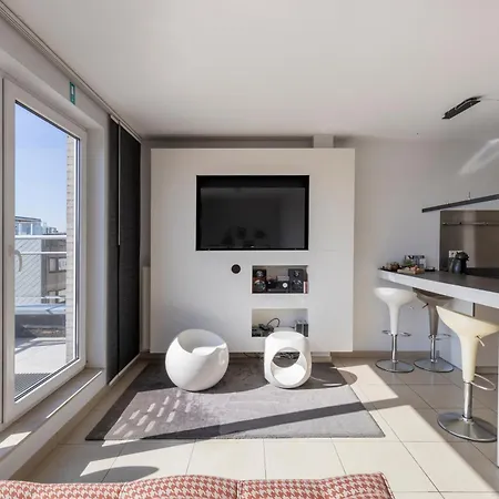 דירה Penthouse Bij Leopoldpark אוסטנדה